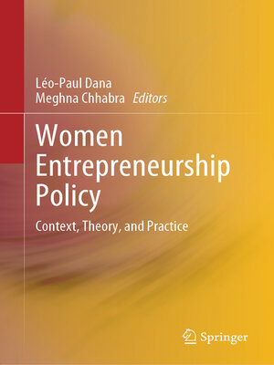 cover image of Women Entrepreneurship Policy